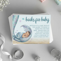Mermaid Baby Shower Diaper Raffle