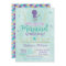 Mermaid Baby Shower Invitation