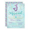 Mermaid Baby Shower Invitation Sprinkle