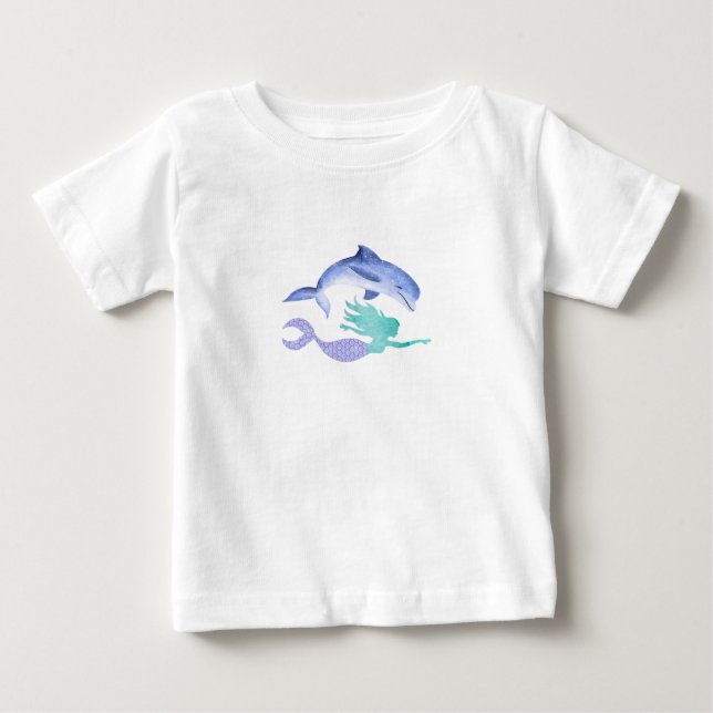 Mermaid Baby T-Shirt (Front)