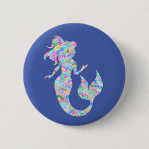 Mermaid badge