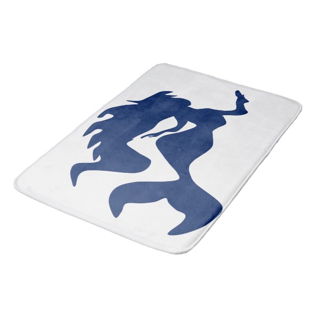 Mermaid Bath Mat (Angled)