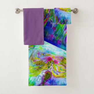 Mermaid Bath Towel Set