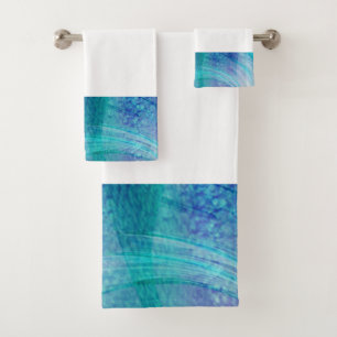 Mermaid bathroom Decor Bath Towel Set