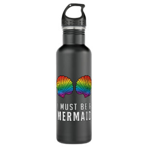 Mermaid Beach Bikini Carnival Shell BH Bra Gift 710 Ml Water Bottle