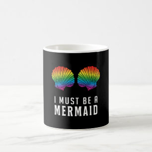 Mermaid Beach Bikini Carnival Shell BH Bra Gift Coffee Mug