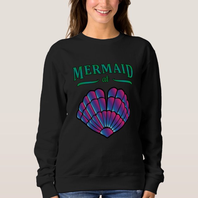 Mermaid Beach Bikini Carnival Shell BH Gift Idea Sweatshirt (Front)