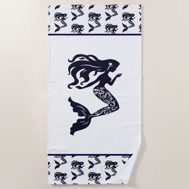 Mermaid Beach Towel (Front)