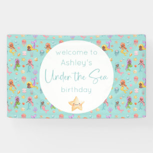 Mermaid Birthday Banner