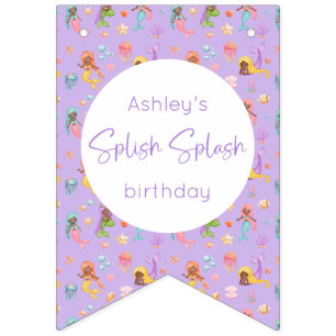 Mermaid Birthday Bunting