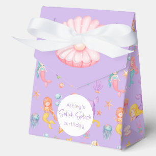 Mermaid Birthday Favour Boxes