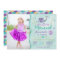 Mermaid Birthday Invite With Photo