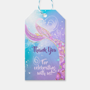 Mermaid Birthday Party Gift Tags