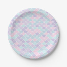 Mermaid Birthday Party Plates | Under the Sea Part