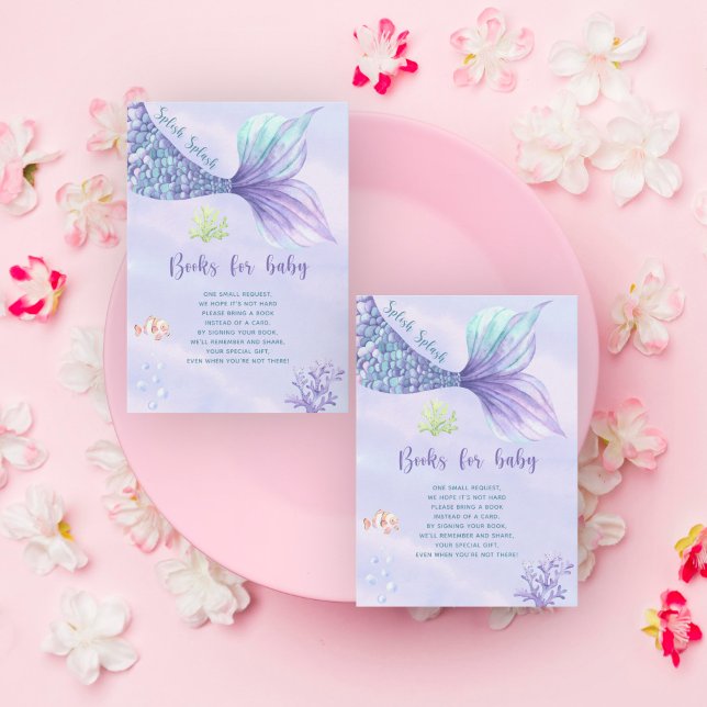 Mermaid Bring a Book Card books for baby (Creator Uploaded)