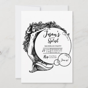 Mermaid Bubble Invitation