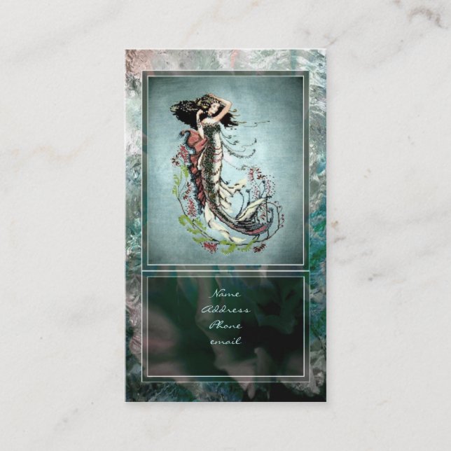 Mermaid Business Card (Front)