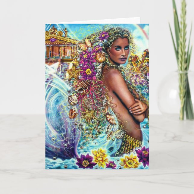 Mermaid by Lisa Iris Card (Front)