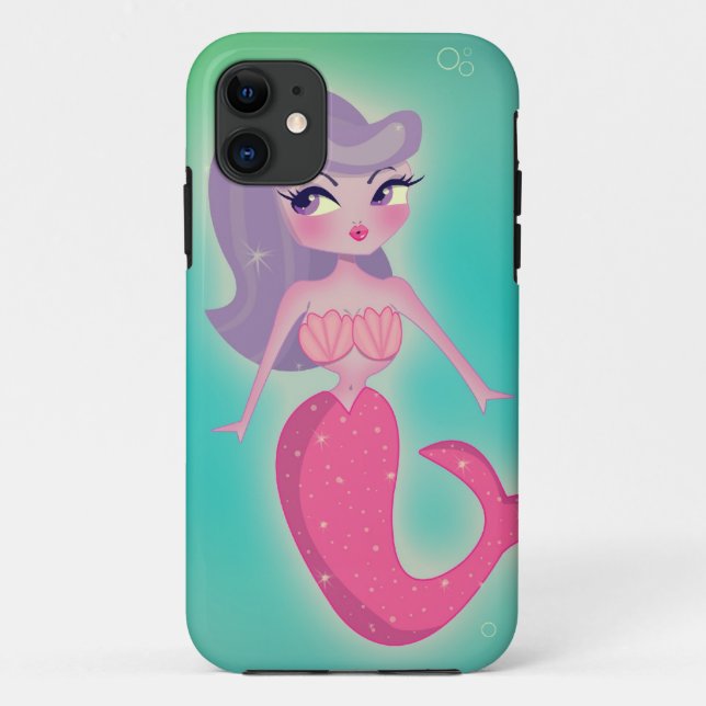 Mermaid by Sugarbrat iphone 5 case (Back)