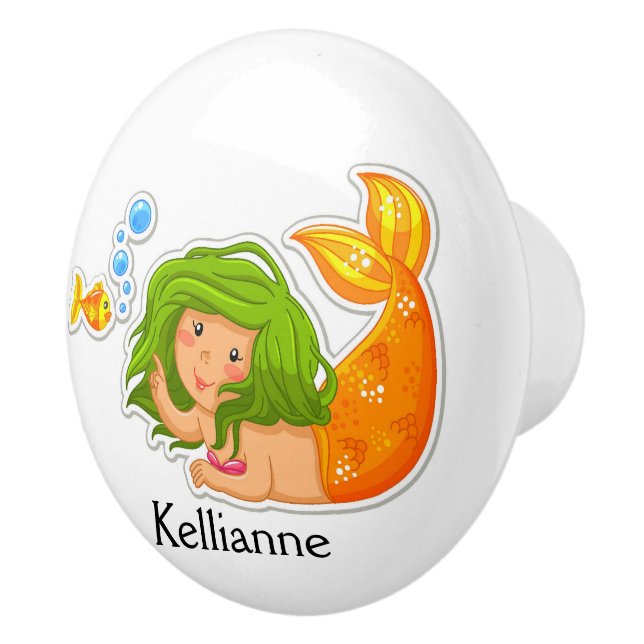 Mermaid Cabinet / Drawer Knobs - SRF (Right)