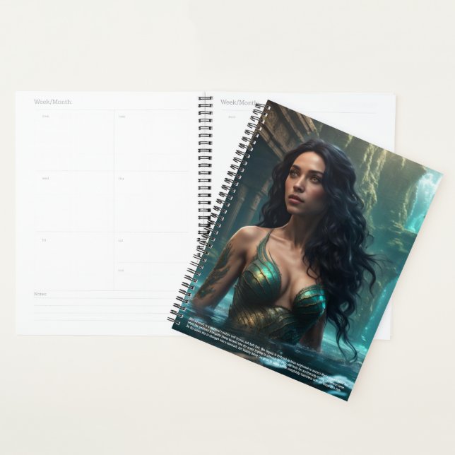 Mermaid Calendar Planner (Display)