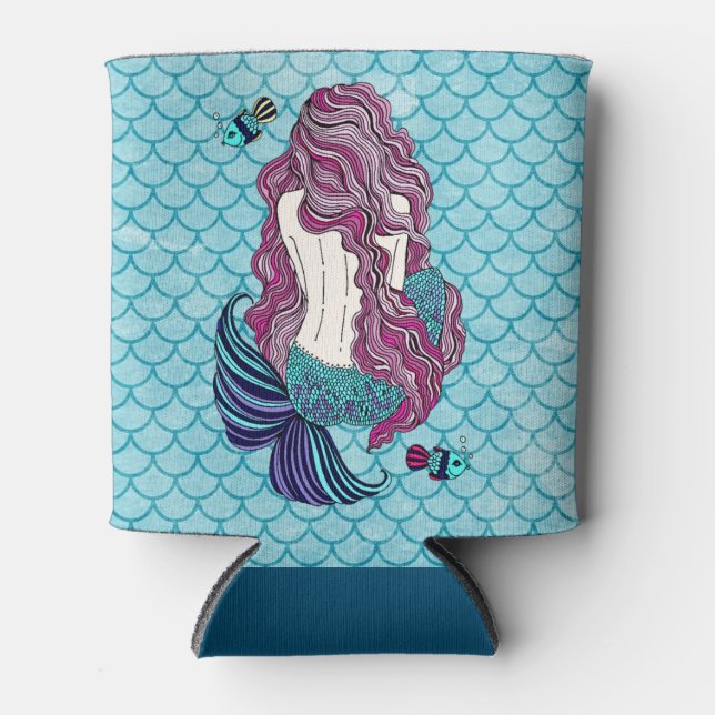 Mermaid Can Cooler (Front)