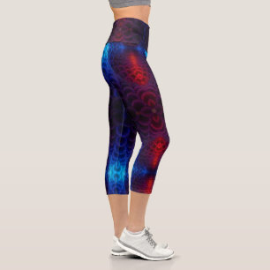 mermaid  capri leggings