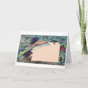 mermaid card