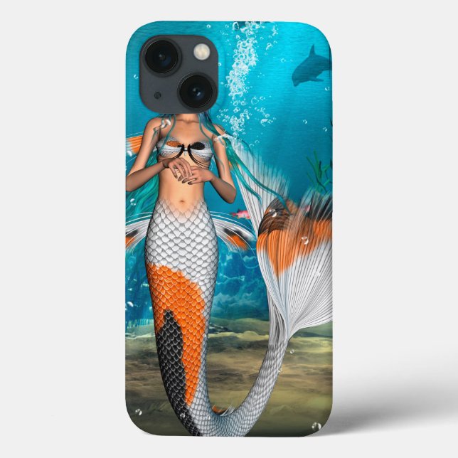 Mermaid Case-Mate iPhone Case (Back)