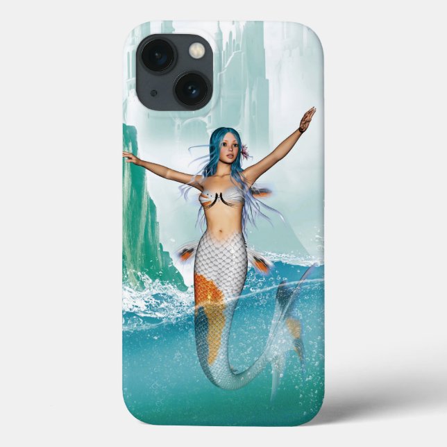 Mermaid Case-Mate iPhone Case (Back)