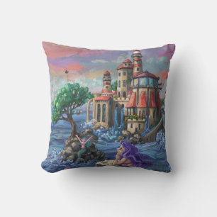 Mermaid Castle Cushion