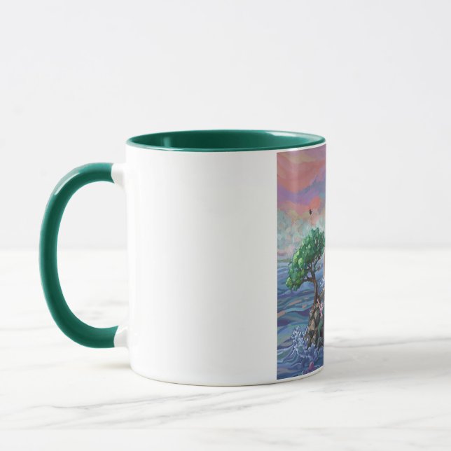 Mermaid Castle Mug (Left)