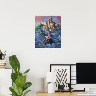 Mermaid Castle Poster