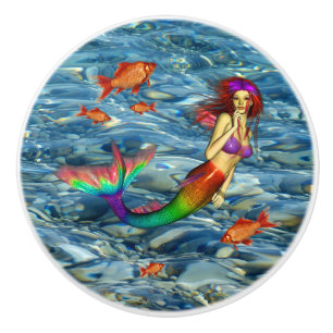MERMAID CERAMIC KNOB