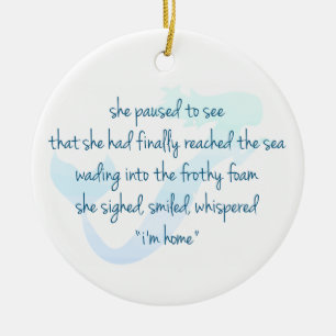 Mermaid Ceramic Ornament