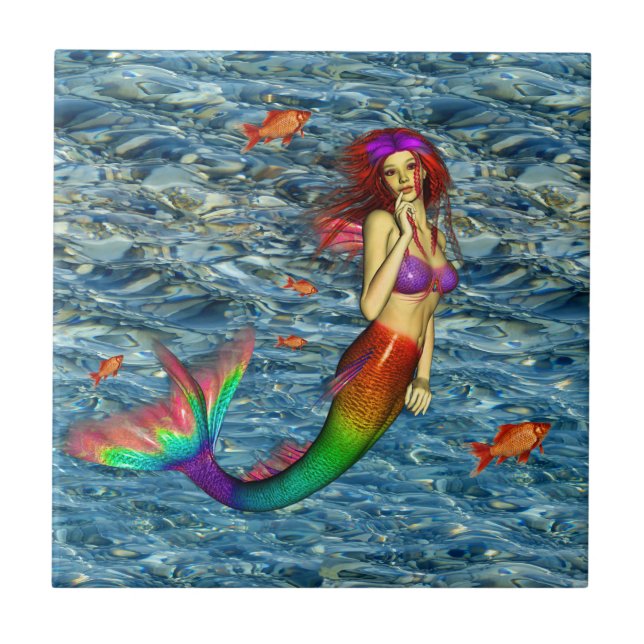 MERMAID CERAMIC TILE (Front)