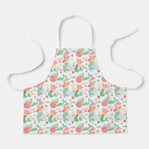 Mermaid Christmas Apron