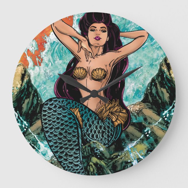 Mermaid Clock (Front)