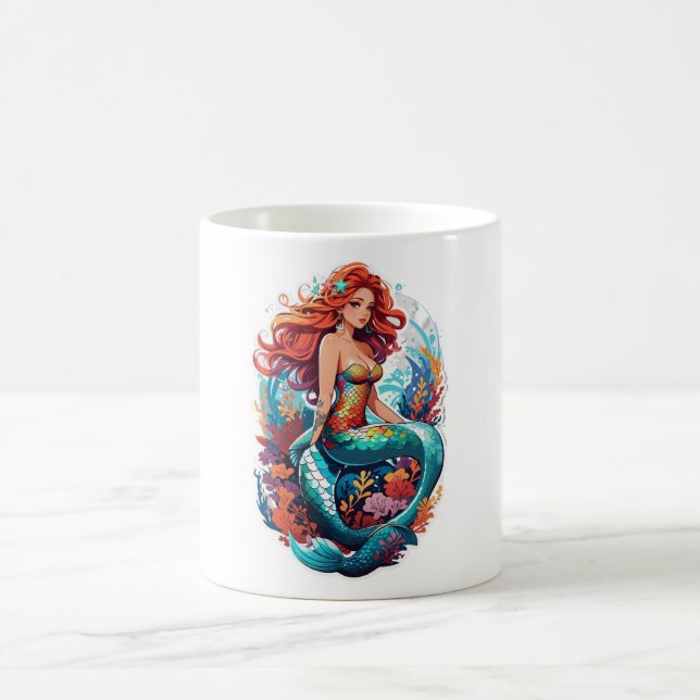 Mermaid Coffee Mug (Center)
