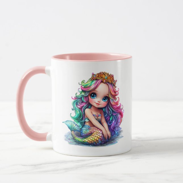 Mermaid Coffee Mug (Left)
