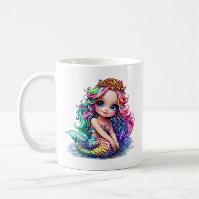 Mermaid Coffee Mug (Left)