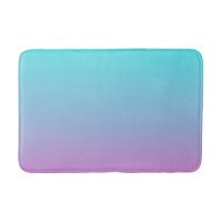 Mermaid colours gradient purple pink aqua ombre