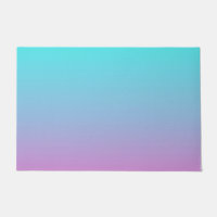 Mermaid colours gradient purple pink aqua ombre