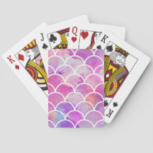 Mermaid cover classic playing cards
