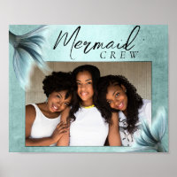 Mermaid Crew Aqua | Mint Seafoam Luxe Friend Photo