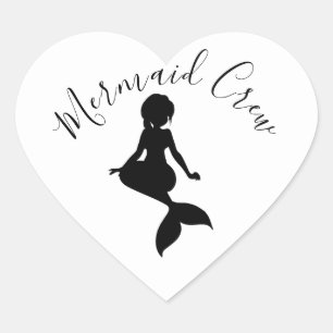 Mermaid Crew Sticker