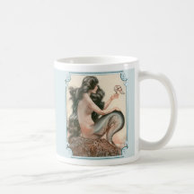 Mermaid Cup Vintage 20's French Shoe/Blue by DBM