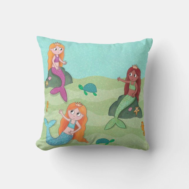 Mermaid cushion (Front)