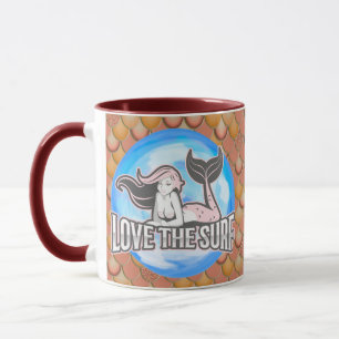 Mermaid Cute PINK Mug