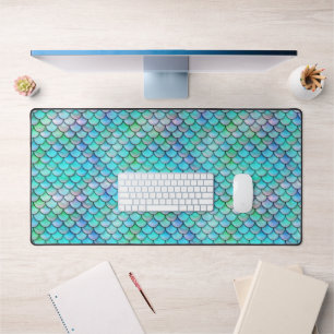 mermaid desk mat